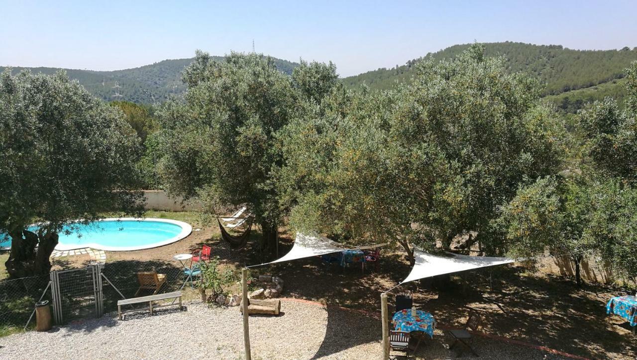 Hostal Maset Del Garraf Olesa de Bonesvalls Exterior foto
