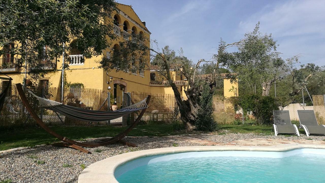 Hostal Maset Del Garraf Olesa de Bonesvalls Exterior foto